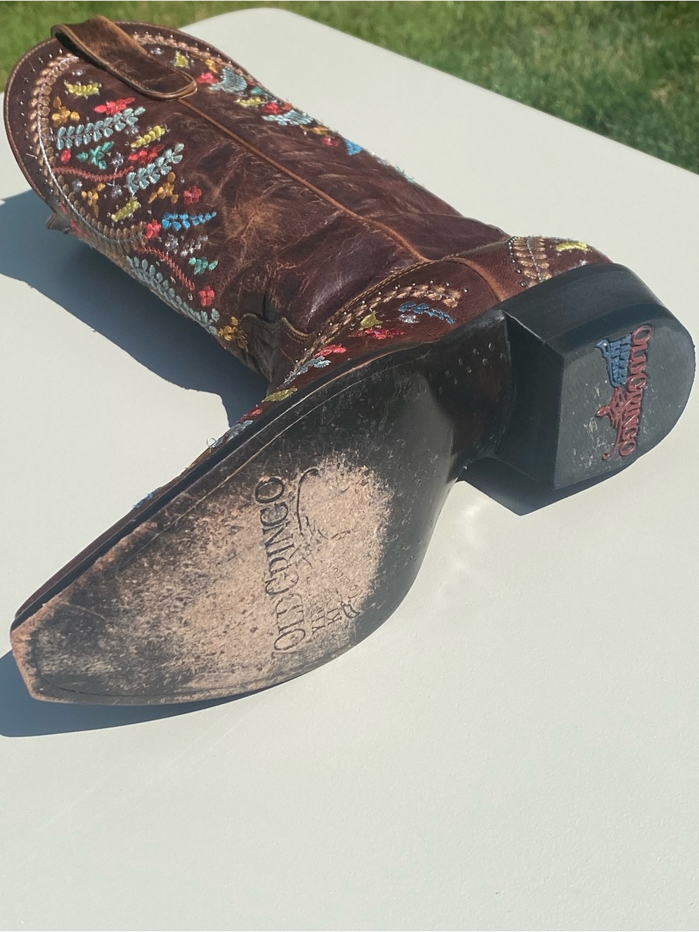 Old Gringo Bonnie Western Embroidered  Boots, 6.5 B - Picture 5 of 14